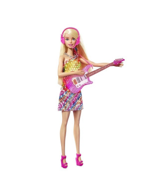 Barbie - Poupée Barbie Malibu Chanteuse - Poupée Mannequin - Des 3 ans