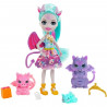 Enchantimals - Poupée Deanna Dragon 15 cm et Dragons - Des 4 ans