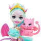 Enchantimals - Poupée Deanna Dragon 15 cm et Dragons - Des 4 ans