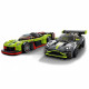 LEGO 76910 Speed Champions Aston Martin Valkyrie AMR Pro & Vantage GT3, 2 Modeles de Voitures de Course, Jouet Pour Enfants