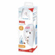 NUK Biberon Serenity+ - Col large - Contrôle de température - 300 ml - 0-6 mois - Girafe