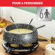 TEFAL Appareil a raclette, 6 personnes, Compact, Rangement facile, Livre de recettes inclus, Fabriqué en France RE12C812