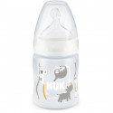 NUK Biberon Serenity+ - Col large - Contrôle de température - 150 ml - 0-6 mois - Koala