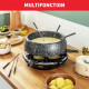 TEFAL Appareil a raclette, 6 personnes, Compact, Rangement facile, Livre de recettes inclus, Fabriqué en France RE12C812