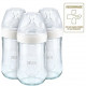 NUK Set 3 biberons Nature Sense Verre