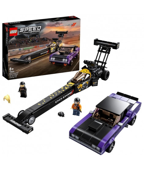 LEGO 76904 Speed Champions Set Mopar Dodge//SRT Top Fuel Dragster & 1970 Dodge Challenger T/A