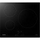 Plaque de cuisson induction - SAMSUNG - 3 zones - L59 x P57 cm - NZ63M3NM1BB/UR - 7200 W - Revetement verre - Noir