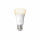 PHILIPS Hue White - Ampoule LED connectée E27 - 9,5W équivalent 75W - Compatible Bluetooth