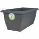 RIVIERA Jardiniere  Evolution - 80 x 40 x H 32 cm - 64 L - Gris