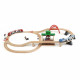 Circuit Plateforme Voyageurs - BRIO - Coffret complet 42 pieces - Train en bois - Des 3 ans