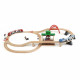 Circuit Plateforme Voyageurs - BRIO - Coffret complet 42 pieces - Train en bois - Des 3 ans