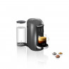 Machine a Café NESPRESSO KRUPS VERTUO PLUS Titane Cafetiere a caspules espresso YY2778FD