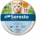 Seresto Chat Collier Anti-Puces et Anti-Tiques 1 unité - Protection 7a 8 mois