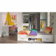 Chambre complete enfant Lila - Lit + bureau + dressing - Blanc - DEMEYERE