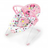 DISNEY BABY Transat Minnie Spotty Dotty avec vibrations et arche de jeux, jusqu'a 9 mois
