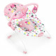 DISNEY BABY Transat Minnie Spotty Dotty avec vibrations et arche de jeux, jusqu'a 9 mois