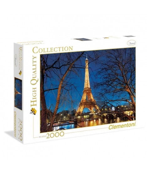 Puzzle 2000 pieces - Paris - CLEMENTONI - Voyage et cartes - Adulte