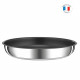 TEFAL L9730402 INGENIO PREFERENCE Poele 24 cm, inox, antiadhésif, poignée vendue séparément, tous feux dont induction