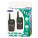 Talkie-Walkies LEXIBOOK noirs - Portée 8 km - Fonction Moniteur - Lampe de poche intégrée