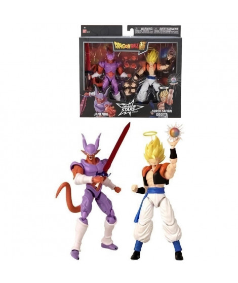 Figurine Dragon Ball Super BANDAI - Super Saiyan Gogeta vs Janenba - 17cm