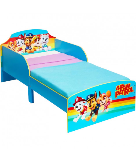 LA PAT PATROUILLE Lit pour enfants avec espace de rangement sous le lit