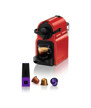 Machine a café KRUPS NESPRESSO INISSIA Rouge Cafetiere a capsules Espresso YY1531FD