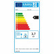 QLIMA SRE7037C 3700 watts Poele a pétrole électronique - Mode SAVE - Détecteur de Co² - Sécurité basculement - Programmable - NF