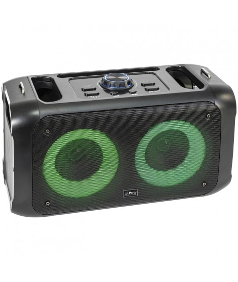 Enceinte portable PARTY-STREET2 de 100W avec Bluetooth et effet lumineux LED