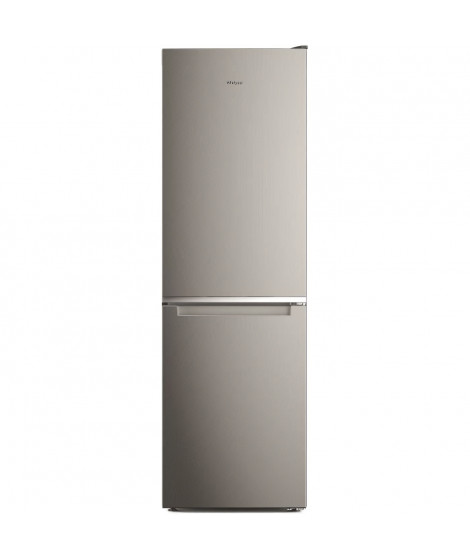 Réfrigérateur congélateur bas WHIRLPOOL - W7X81IOX - 335 L (231 + 104) - L59,6cmXH191,2cm -INOX