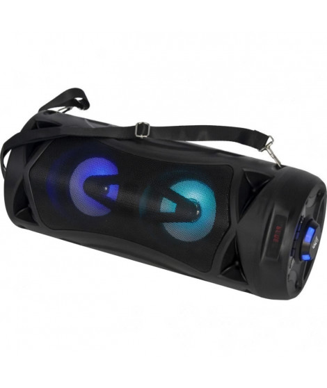 Enceinte Bluetooth nomade a LED intégrées PARTY LIGHT & SOUND avec ports USB & Micro-SD