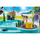 PLAYMOBIL - 70610 - Piscine avec jet d'eau en plastique pour enfants de 4 ans et plus