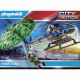 PLAYMOBIL - 70569 - City Action - Hélicoptere de police et parachutiste