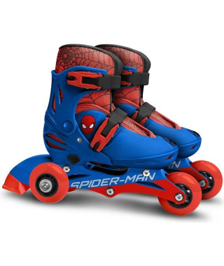 SPIDERMAN Patins en Ligne Ajustable Taille 27-30