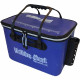 VOLKIEN Soul - SAC DE PECHE - Bakkan HARD 36 RH Series - Bleu - 22,5L - Avec support de cannes