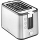 KRUPS Grille-pain Control Line inox, Toaster 2 fentes larges, Remontée extra haute, Fonctions réchauffage, décongélation KH44…