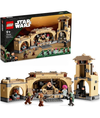 LEGO 75326 Star Wars La Salle Du Trône De Boba Fett, Jouet a Construire Pour les Enfants de 9 Ans et Plus, Avec le Palais de …