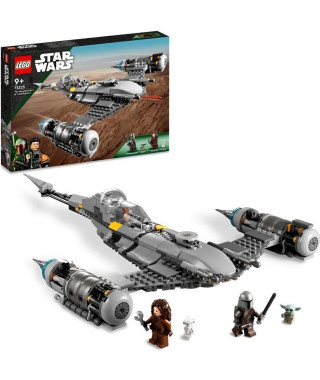 LEGO Star Wars : Le livre de Boba Fett - Le chasseur N-1 du Mandalorien 75325 - Jeu de construction pour les enfants des 9 ans