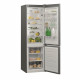 Réfrigérateur congélateur bas WHIRLPOOL W5911EOX - 372L (261 + 111) - Froid statique - L 59,5 x H 201,1 cm - Inox
