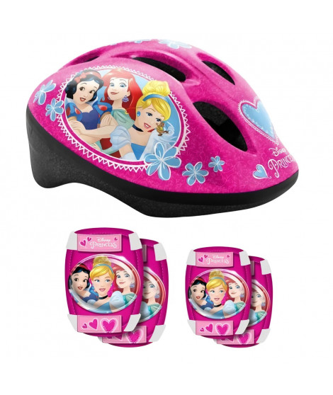 DISNEY PRINCESSES Casque + Coudieres/Genouilleres