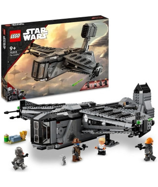 LEGO 75323 Star Wars Le Justifier, Jouet Vaisseau Spatial, avec Figurine de Droide, 4 Figurines, The Bad Batch, Enfants 9 Ans