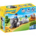 PLAYMOBIL - 70405 - PLAYMOBIL 1.2.3 - Train des animaux