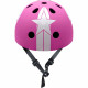 Casque Skate STAMP Pink Star avec Molette d'Ajustement - Taille 54-60 cm