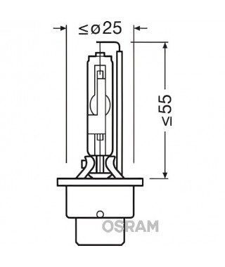 OSRAM Ampoule xénon XENARC ORIGINAL D2R