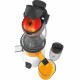 MOULINEX Extracteur de Jus a Froid 2 Filtres Gourde 600 mL Goulotte Extra-large 85 mm, Programme automatique Ultra Juice ZU60…