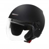 Casque jet Noir XL  61-62 cm