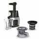 MOULINEX ZU420E10 Juice & Clean, Extracteur de jus, Technologie Easy Clean, Pressage a froid, Pulpe réglable, Ecran tactile i…