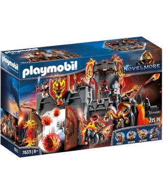 PLAYMOBIL - 70221 - Novelmore - Forteresse volcanique des chevaliers Burnham Raiders