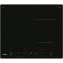 WHIRLPOOL WLB9560NE/IXL - Table de cuisson induction - 4 zones - 7200W total - L 59 cm  x  P  51 cm - Noir