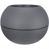 RIVIERA -  pot de fleurs Boule -  D40 - gris