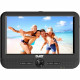 D-JIX PVS 706-50SM Lecteur DVD portable 7 Double écran + Supports appui-tete